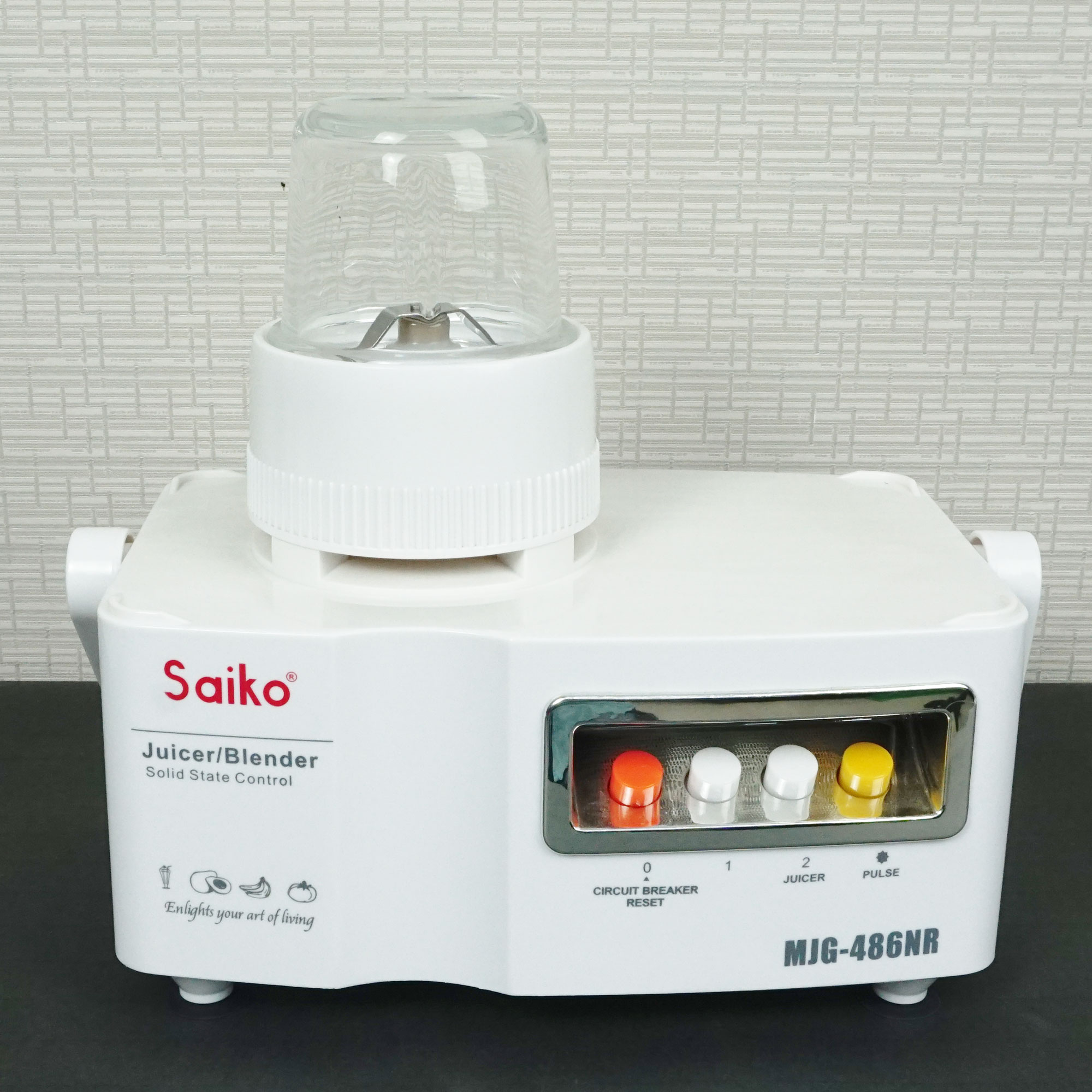 Máy xay sinh tố, máy ép đa năng Saiko MJG-486NR