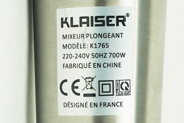 Máy xay sinh tố cầm tay Klaiser K1765