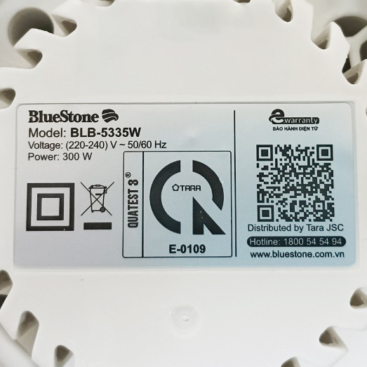 Máy xay sinh tố Bluestone BLB-5335W