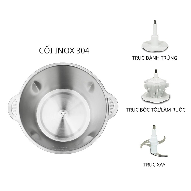 Máy xay thịt đa năng KIPOR 2 lít KP-MC503