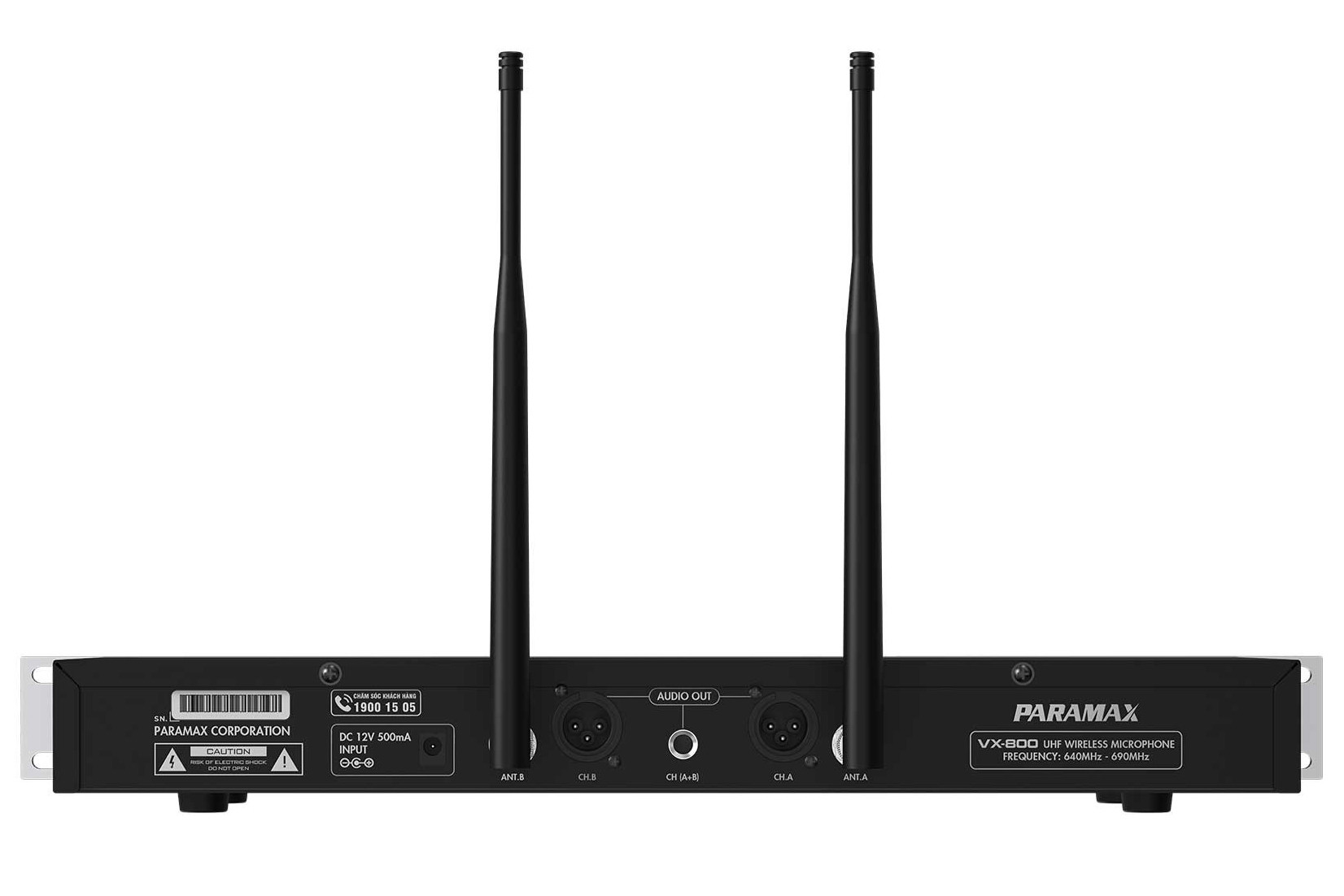Micro không dây UHF Paramax VX-800