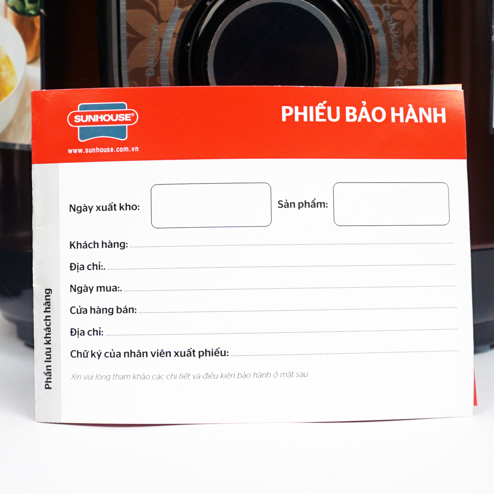 Nồi áp suất điện 5L Sunhouse SHD1550