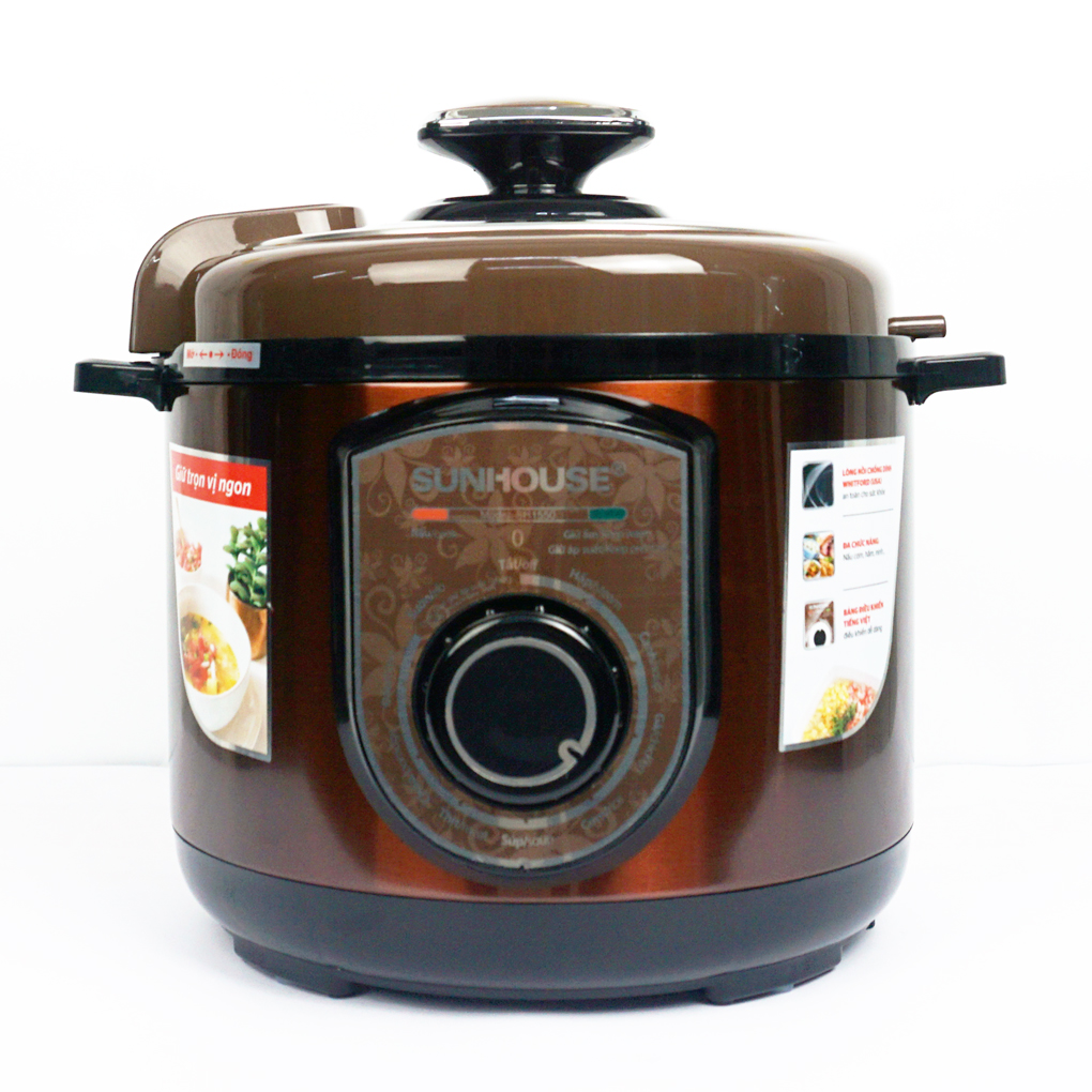 Nồi áp suất điện 5L Sunhouse SHD1550