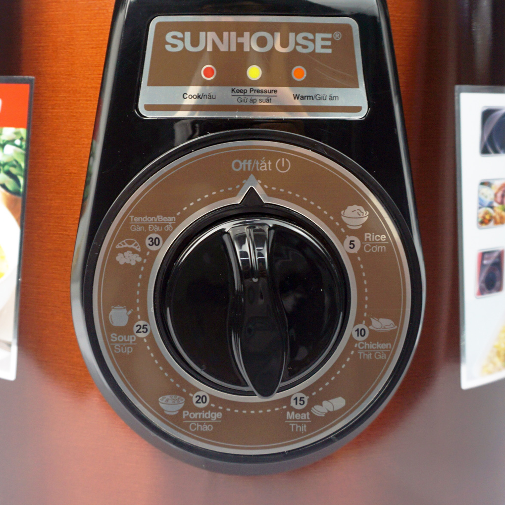 Nồi áp suất điện 6L Sunhouse SHD1562