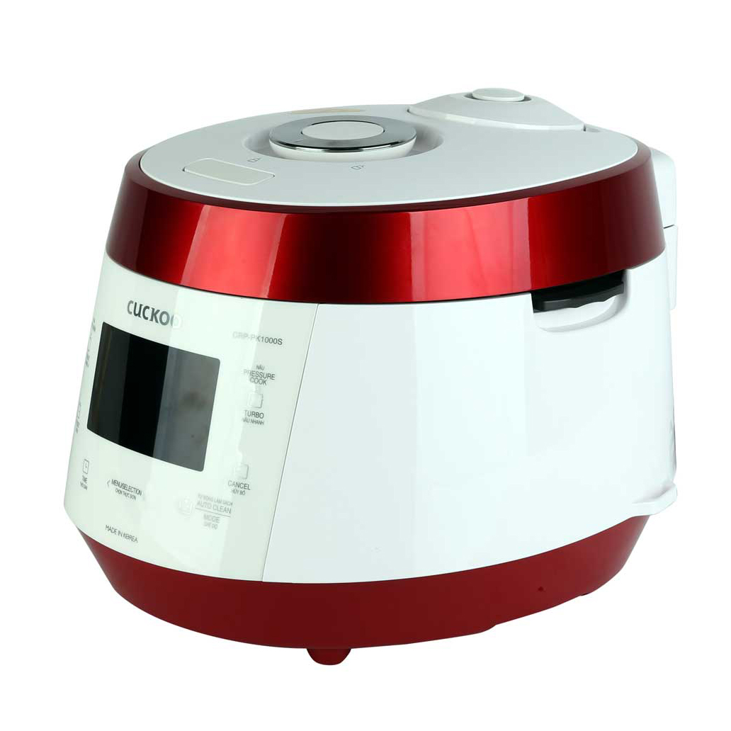 Nồi áp suất điện 1.8 lít Cuckoo CR-PK1000S màu đỏ