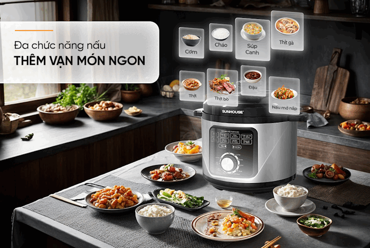 Các chế độ nấu như nấu
