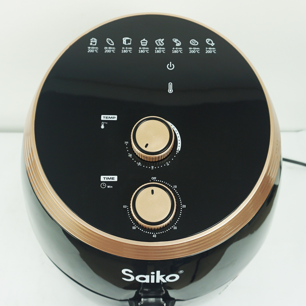 Nồi chiên không dầu Saiko 5.5 lít FRY-5500T