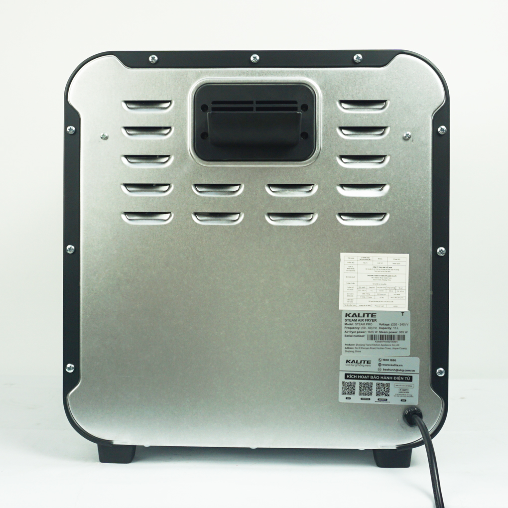 Nồi chiên không dầu Kalite 15 lít STEAM PRO