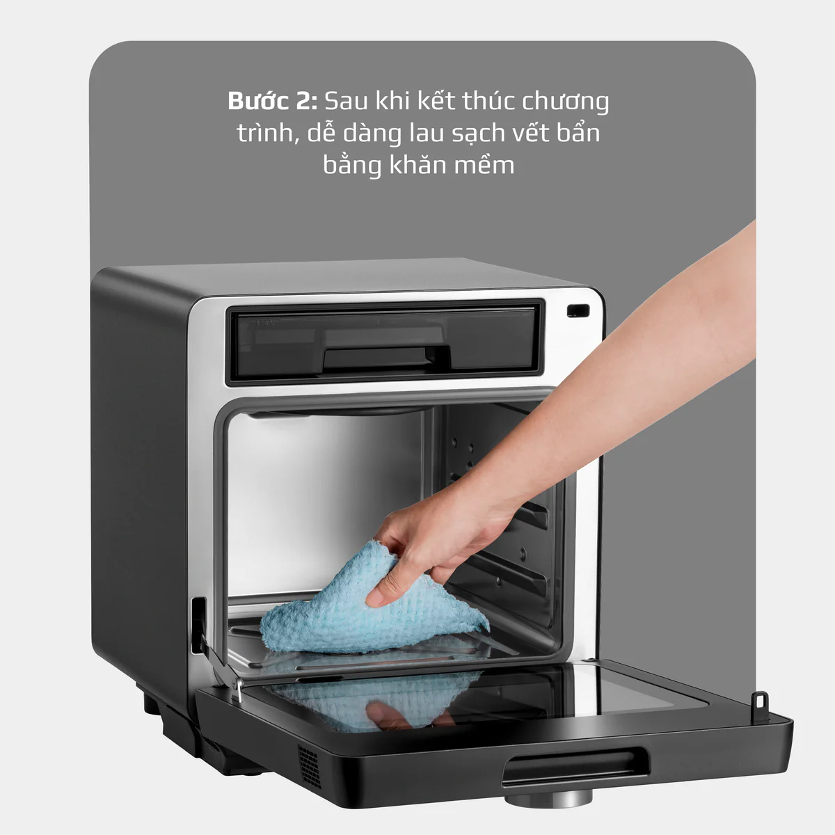 Chất liệu lòng nồi bằng Inox 304 đảm bảo an toàn tuyệt đối cho sức khỏe