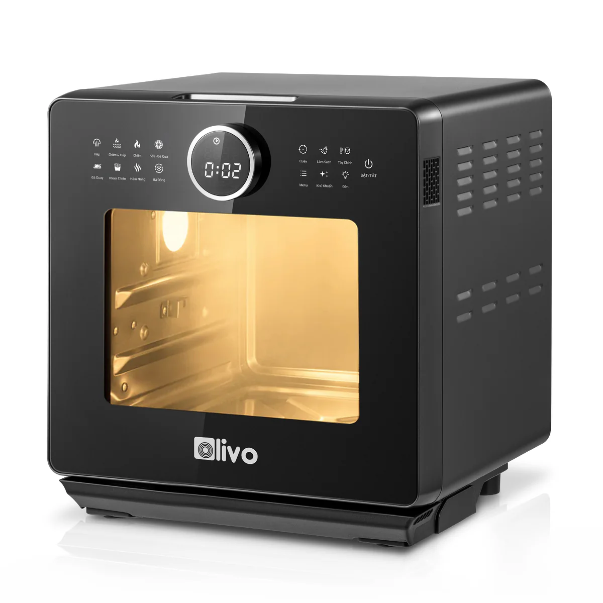 Nồi Chiên Hấp Đa Năng OLIVO SF16 PRO