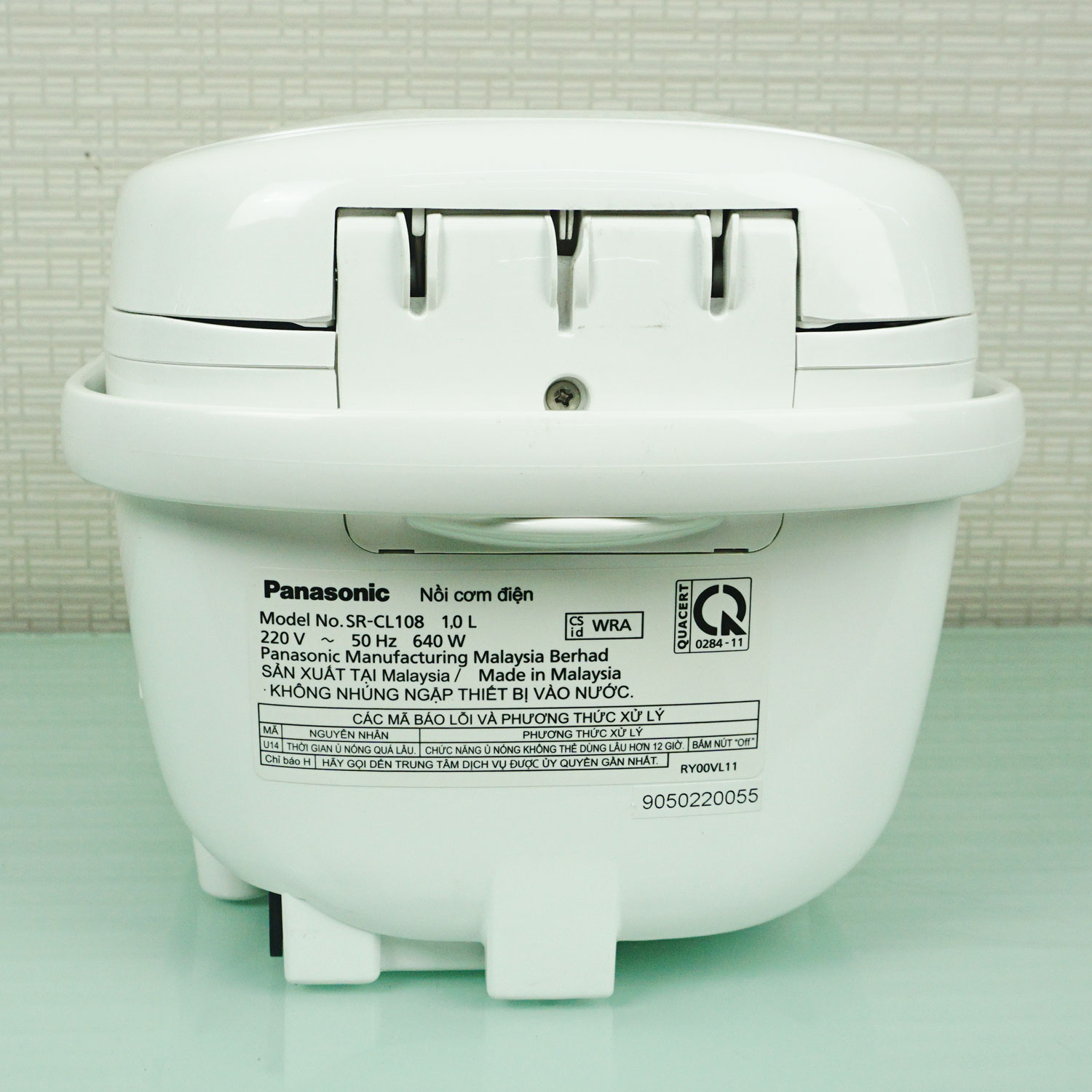 Nồi cơm điện tử 1 lít Panasonic SR-CL108WRA