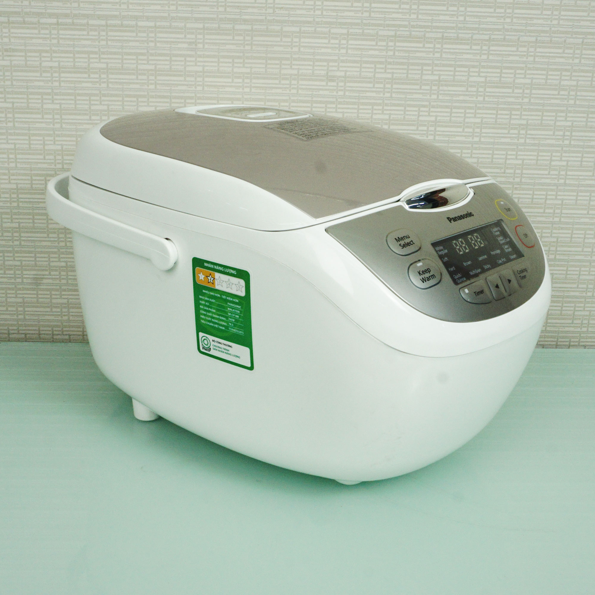 Nồi cơm điện tử 1,8L Panasonic SR-CP188NRAM