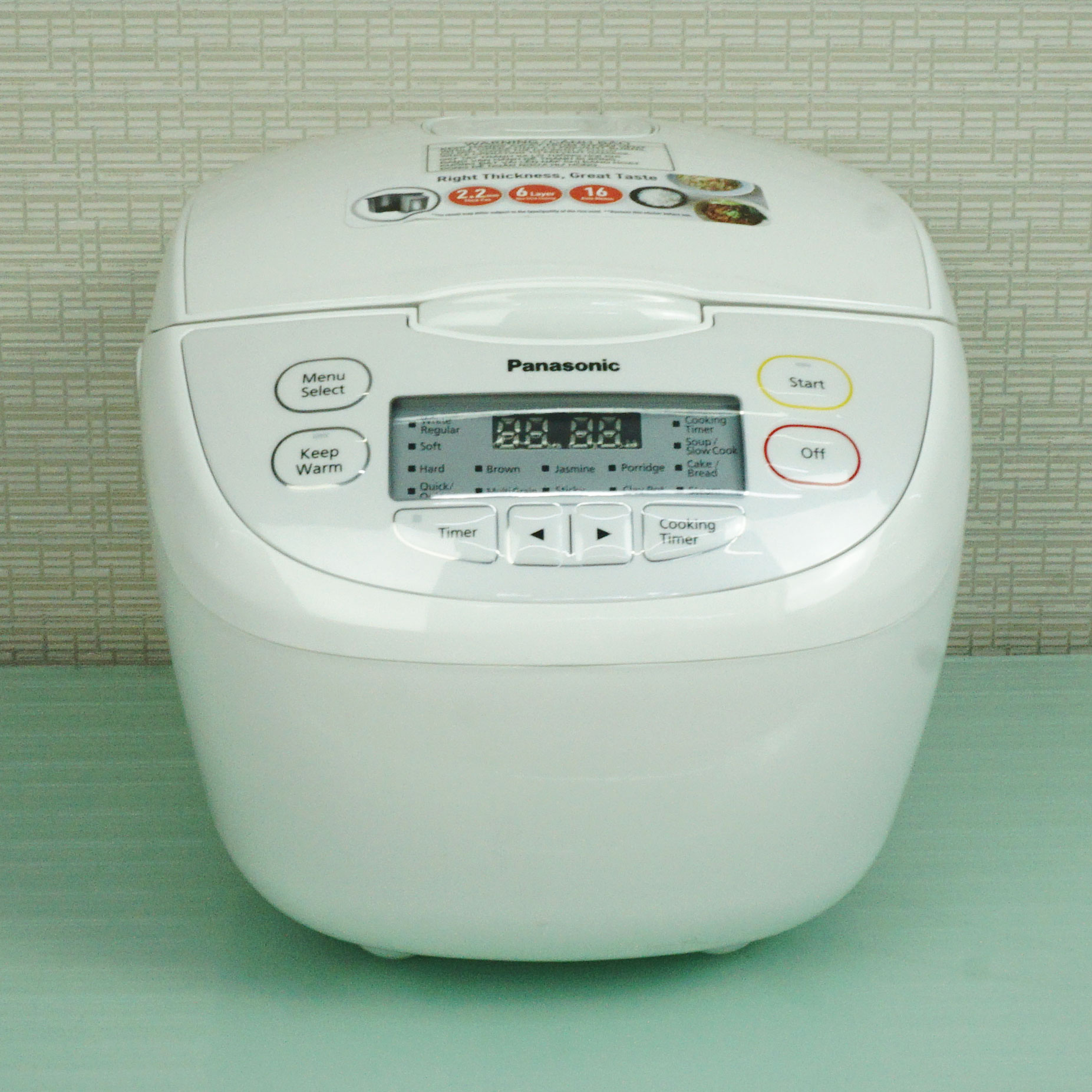 Nồi cơm điện tử 1,8 lít Panasonic SR-CL188WRAM