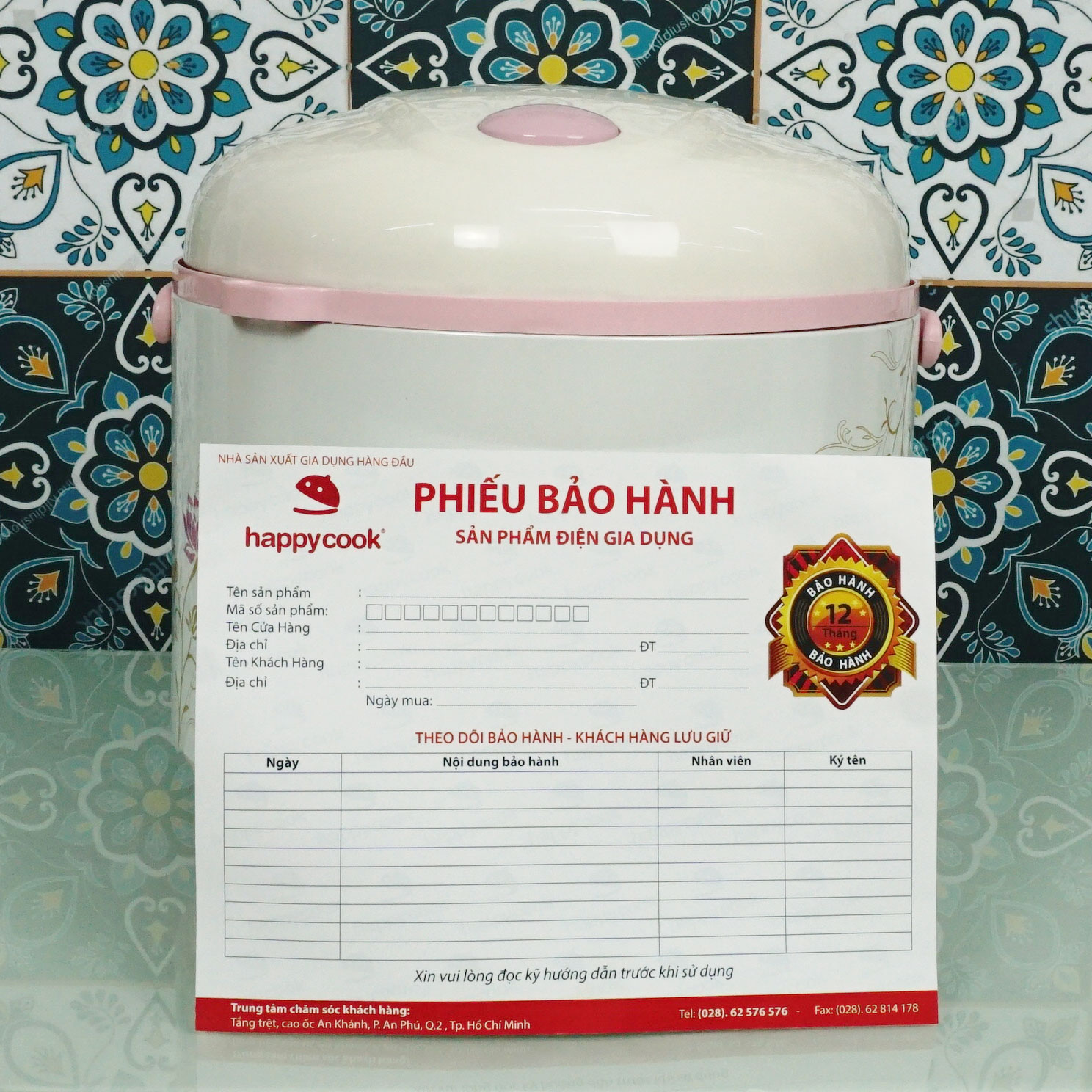 Nồi cơm điện 1,8 lít Happycook HC-180N