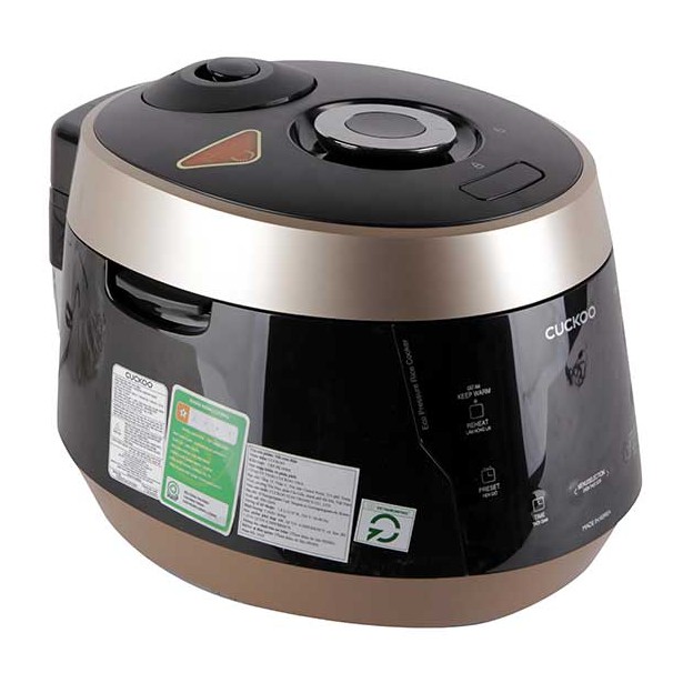 Nồi áp suất điện 1.8 lít Cuckoo CR-PK1000S màu đen