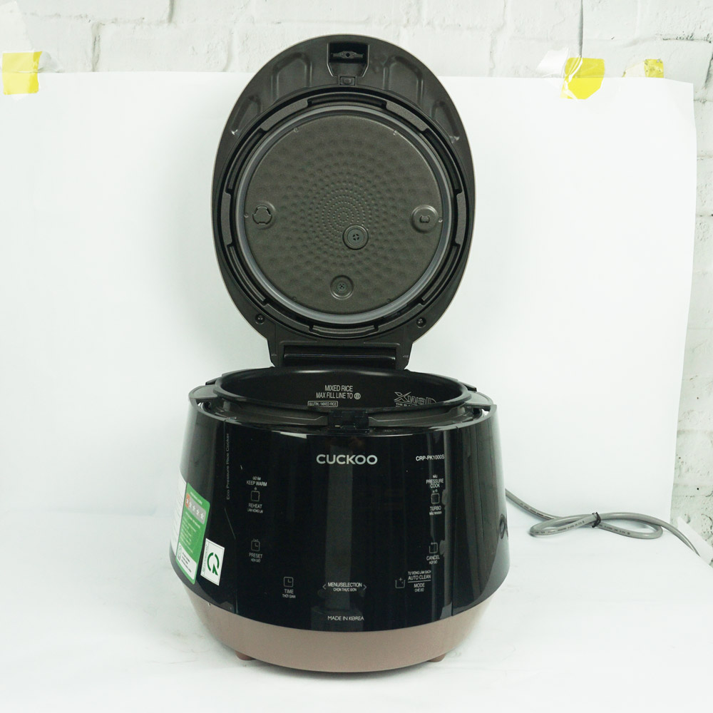 Nồi áp suất điện 1.8 lít Cuckoo CR-PK1000S màu đen