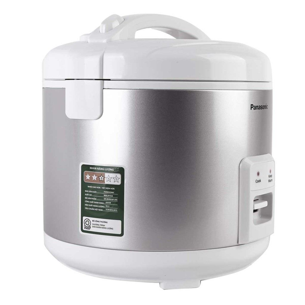 Nồi cơm điện 1.8 lít Panasonic SR-MVN187LRA