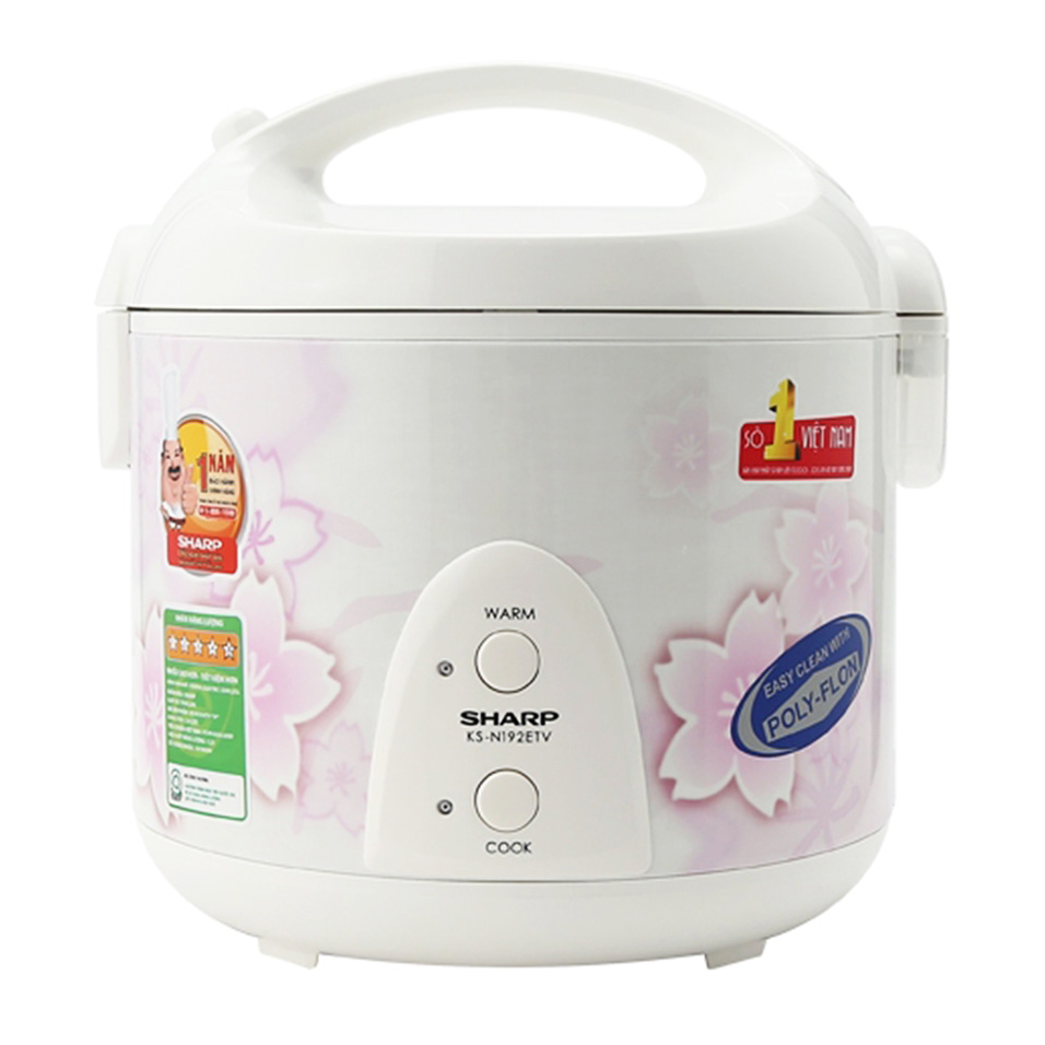 Nồi cơm điện 1.8L Sharp KS-N192ETV "SP"