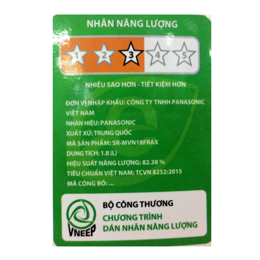 Nồi cơm điện Panasonic 1.8L SR-MVN18FRAX