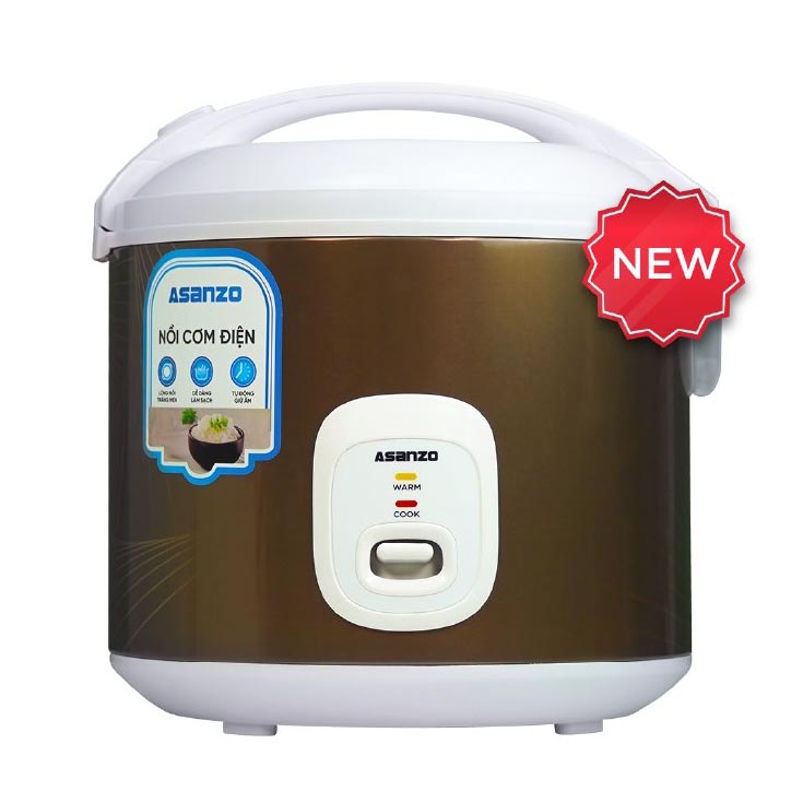 Nồi cơm điện 1.8 lít Asanzo RC-18G20