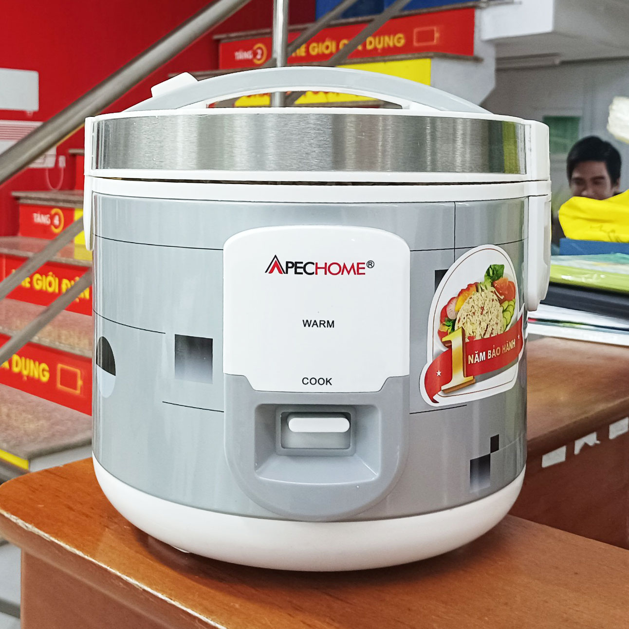 Nồi cơm điện 1.2 lít Apechome APH-RC12Y