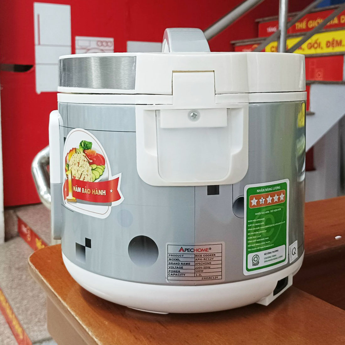 Nồi cơm điện 1.2 lít Apechome APH-RC12Y