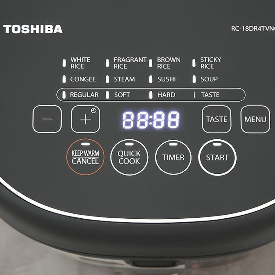 Nồi cơm điện tử Toshiba 1.8 lít RC-18DR4TVN(H)