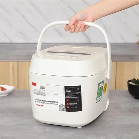 Nồi cơm điện tử Toshiba 1.8 lít RC-18DR5UVN(W)