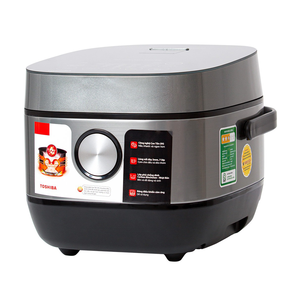 Nồi cơm điện cao tần Toshiba 1 lít RC-10IP1PV