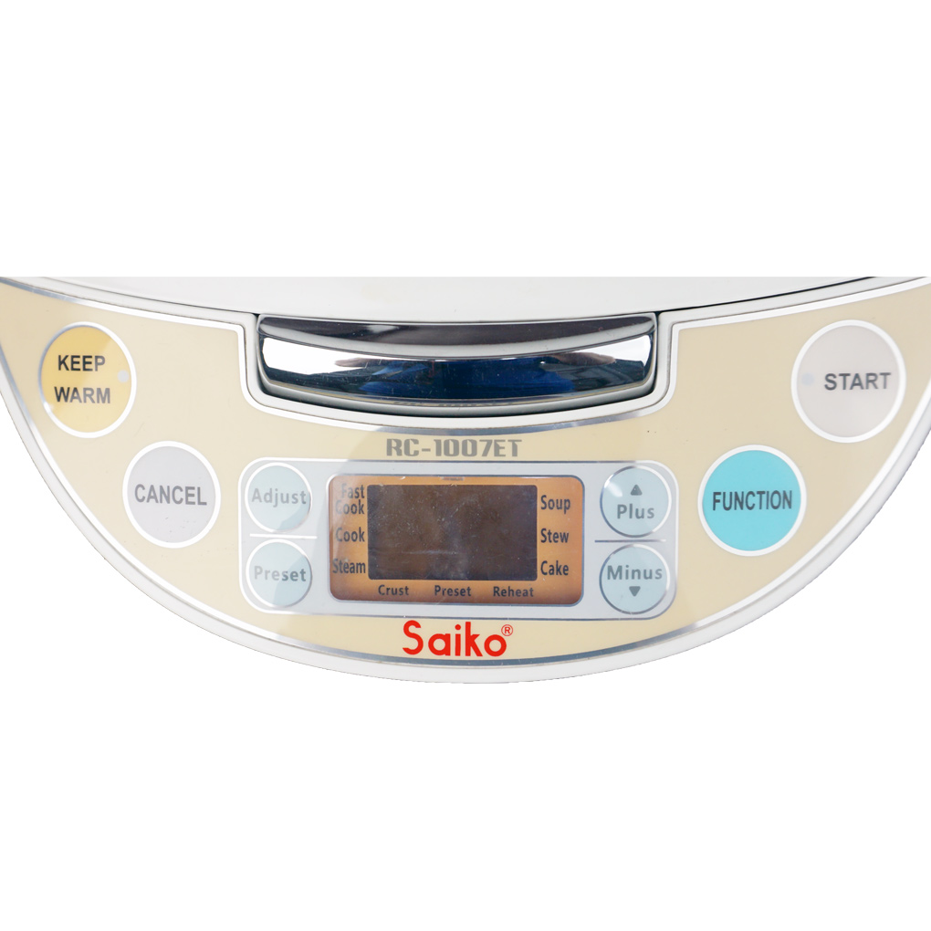 Nồi cơm điện tử 1 lít Saiko RC-1007ET