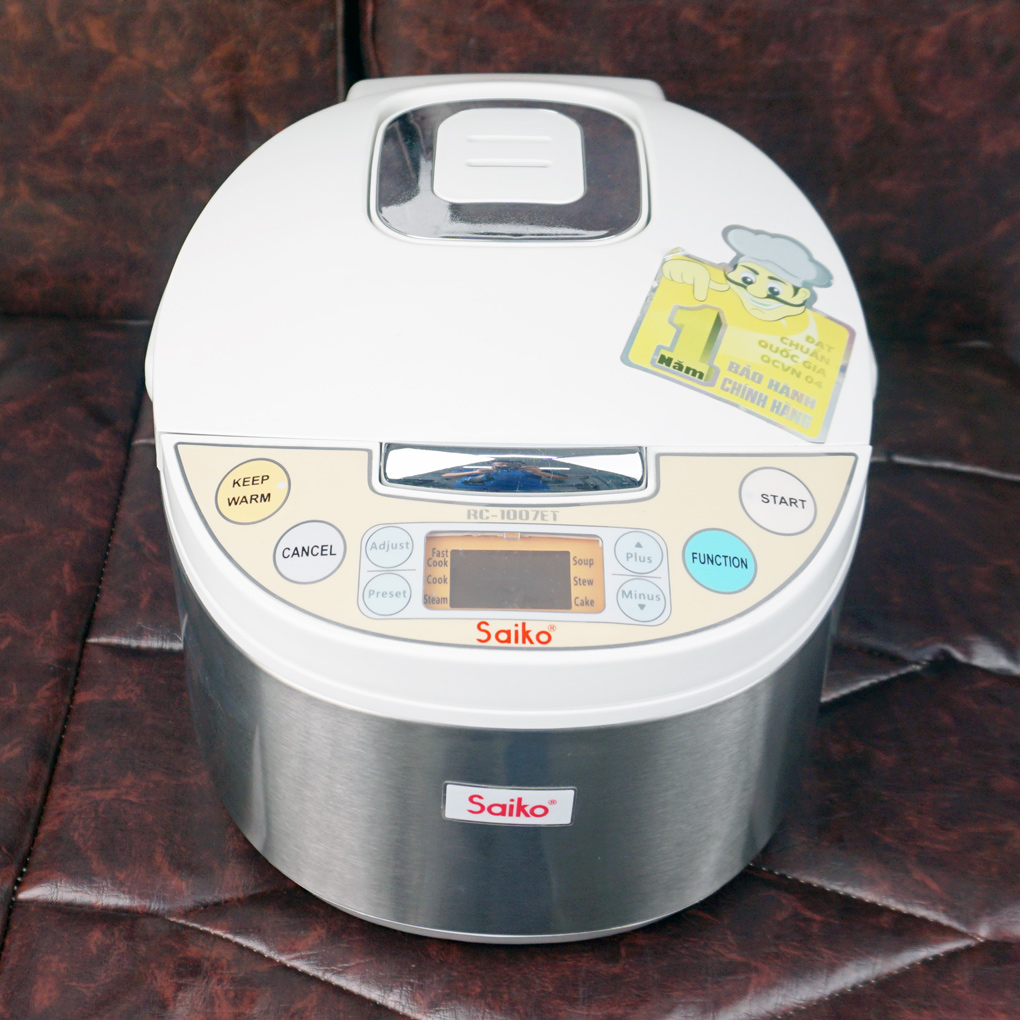 Nồi cơm điện tử 1 lít Saiko RC-1007ET