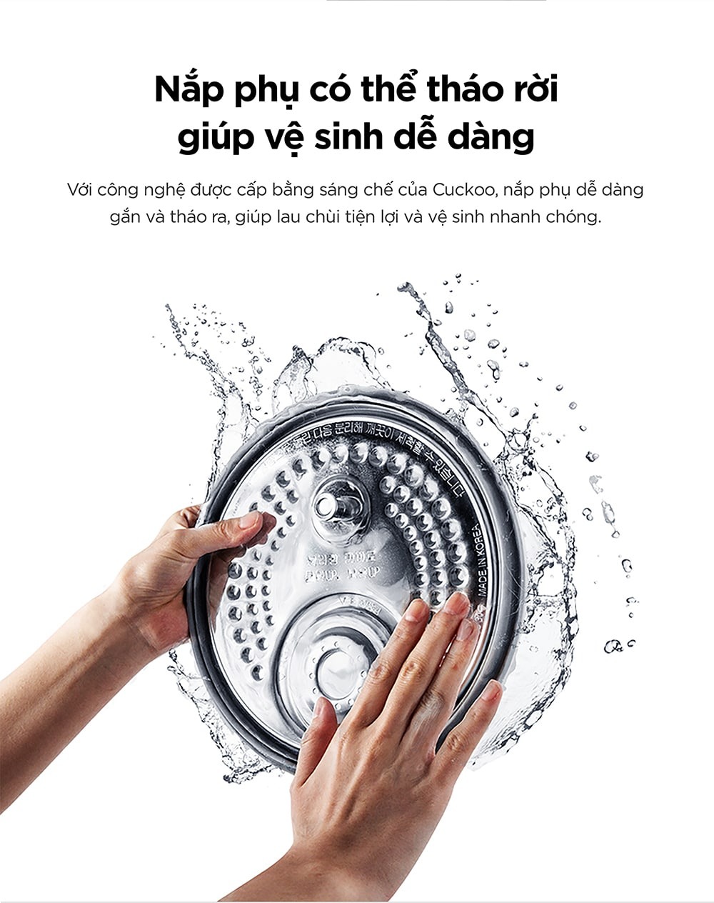 Nồi cơm điện cao tần Cuckoo 1.8 lít CRP-AHXB1008F