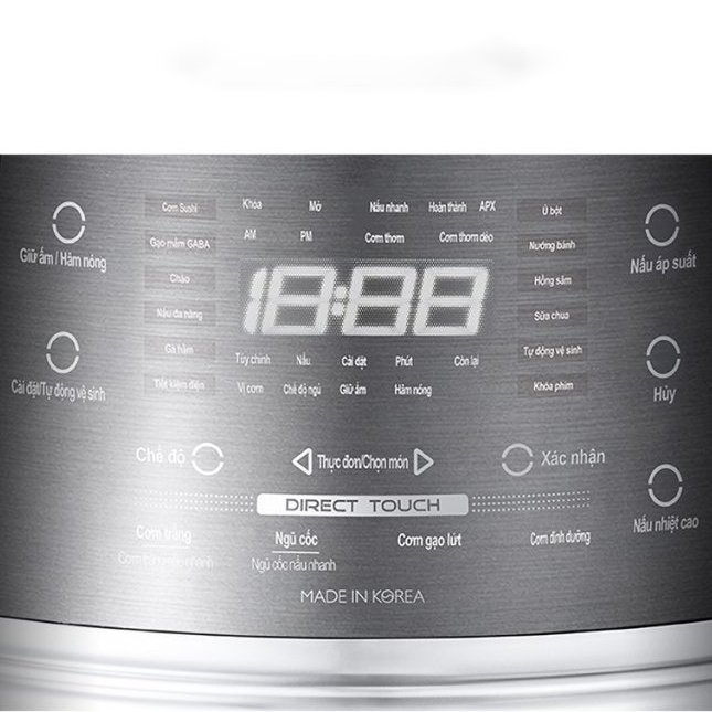 Nồi cơm áp suất cao tần Cuckoo 1.08 lít CRP-DHBC0600F