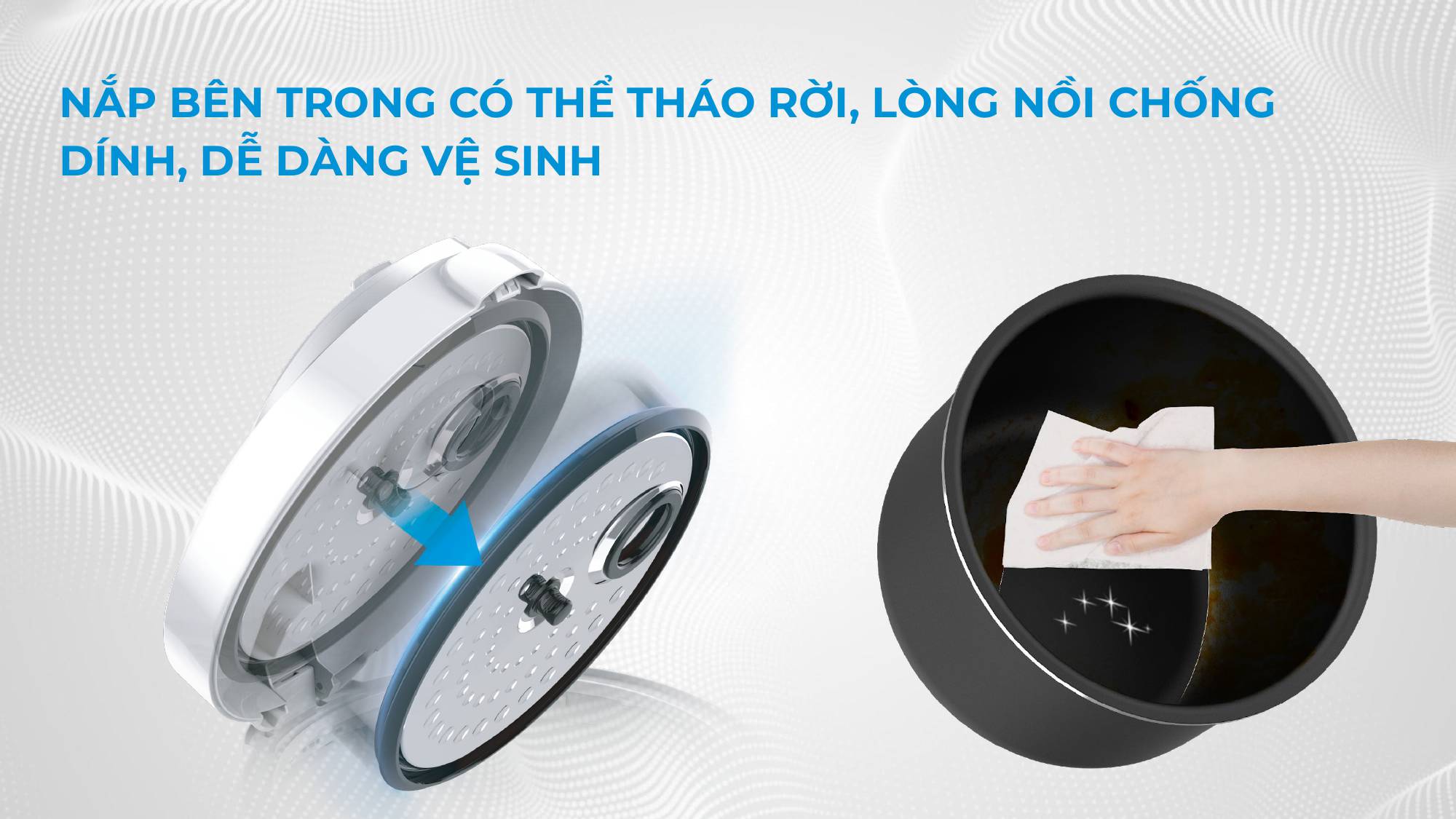 Lòng nồi chống dính