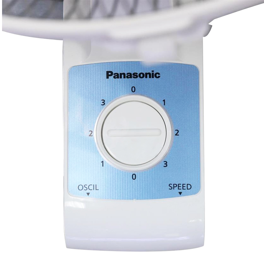 Quạt treo tường Panasonic F409 màu xanh, màu vàng kim