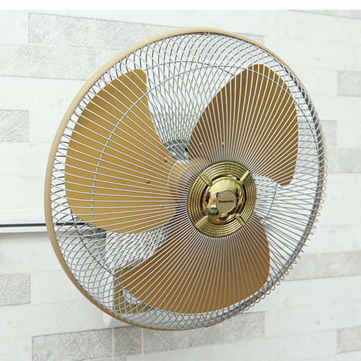 Quạt treo tường Panasonic F409 màu xanh, màu vàng kim