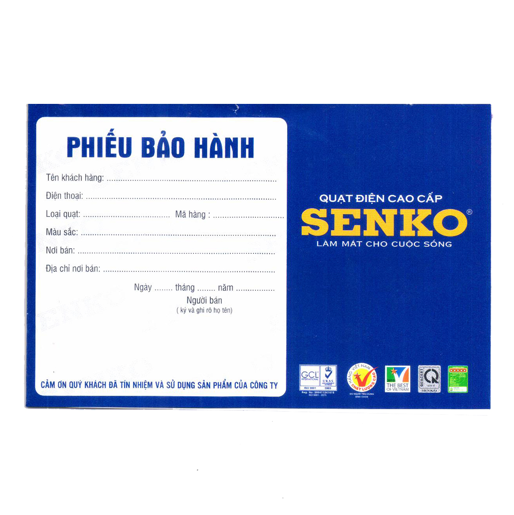 Quạt bàn Senko B1210