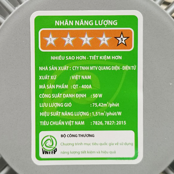 Quạt hộp điện cơ 91 QT400A