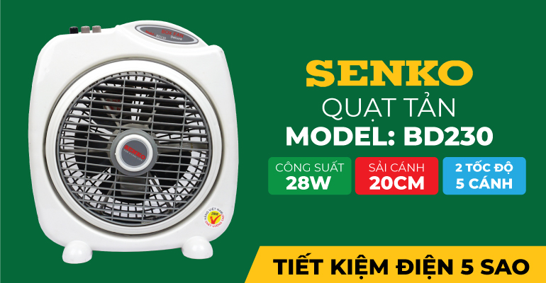 Quạt tản Senko BD230