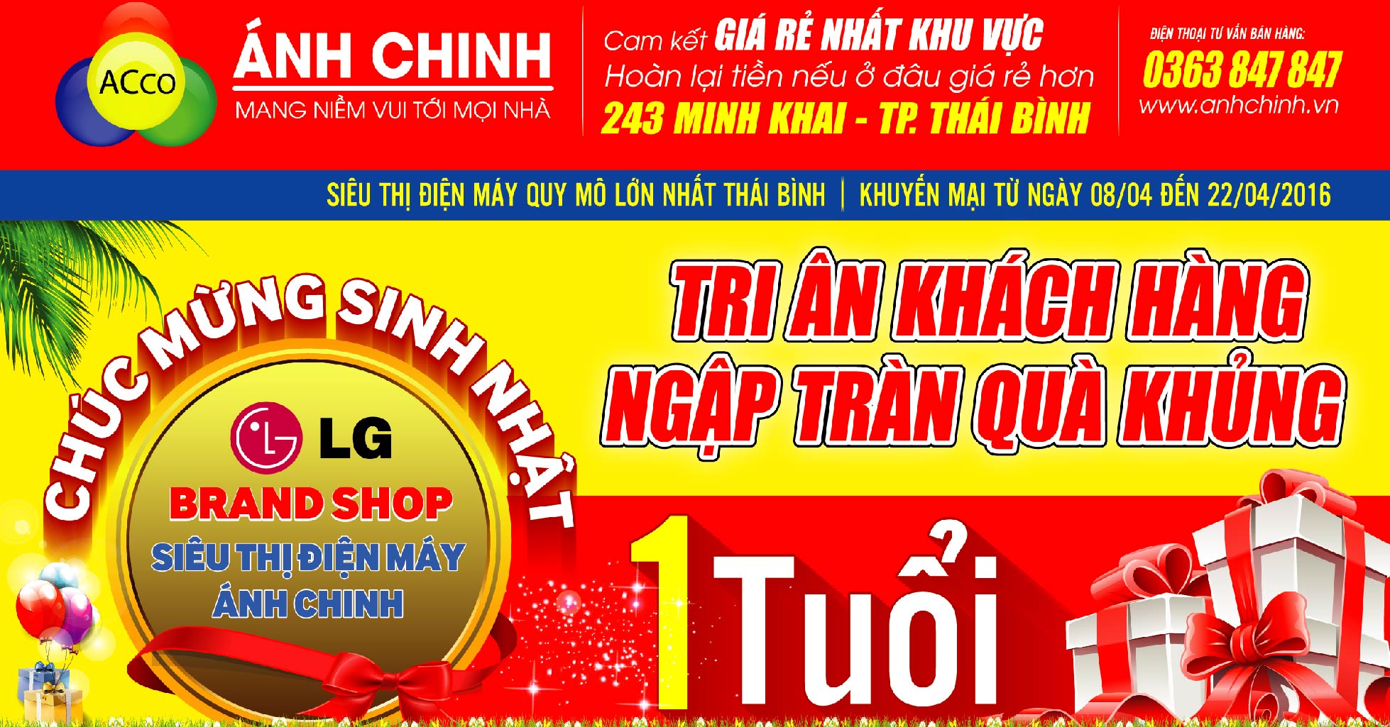 Khuyến mại khủng mừng sự kiện 25 năm TCL Việt Nam