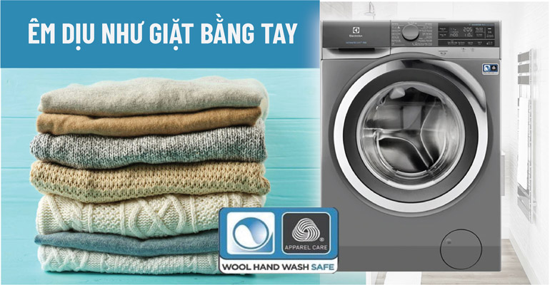 Chế độ giặt đồ len Electrolux