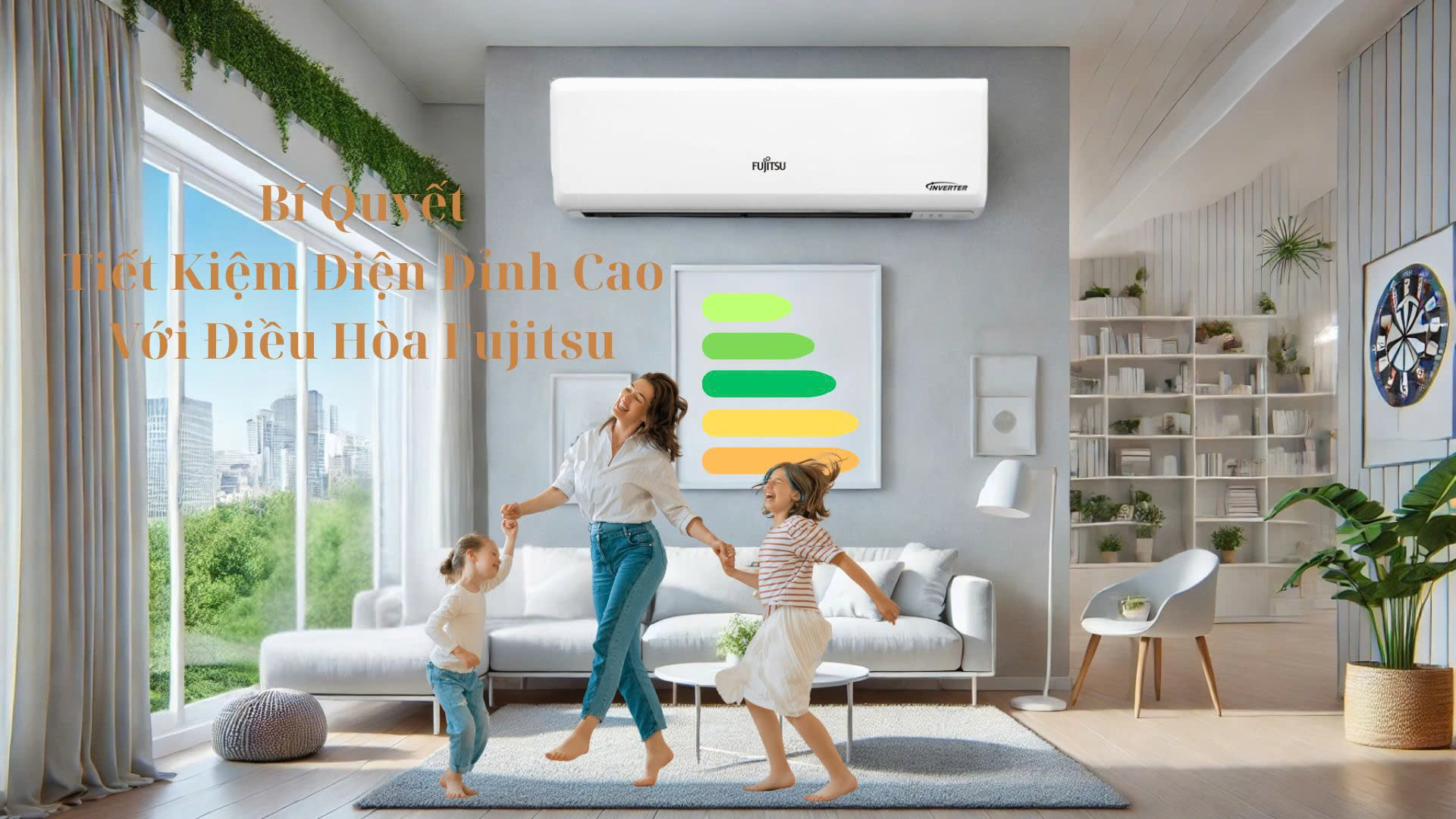 Bí Quyết Tiết Kiệm Điện Đỉnh Cao Với Điều Hòa Fujitsu