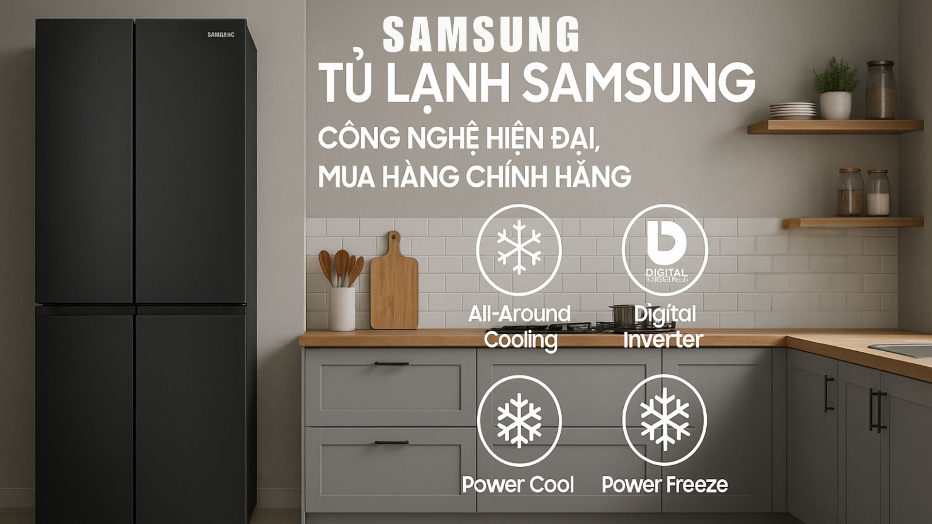 Tủ Lạnh Samsung Bespoke - Cá Tính, Hiện Đại, Hoàn Hảo Cho Gia Đình