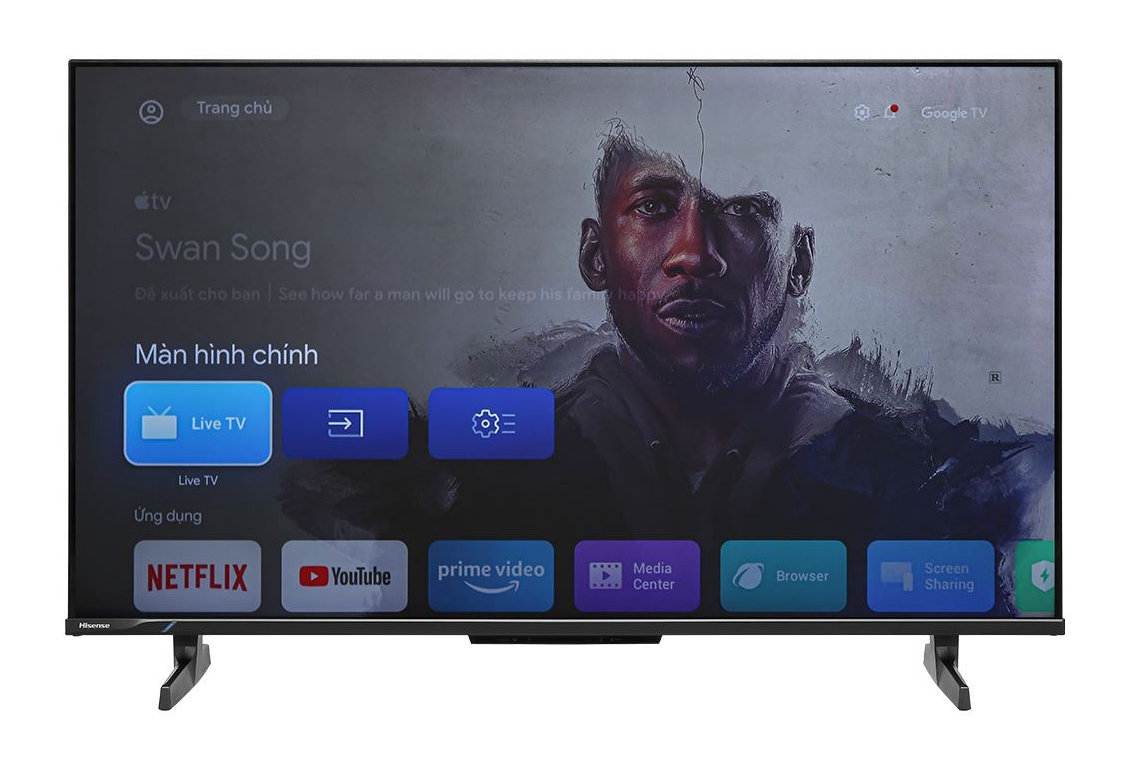 Tivi ULED Hisense AI 4K 43 inch 43U6K