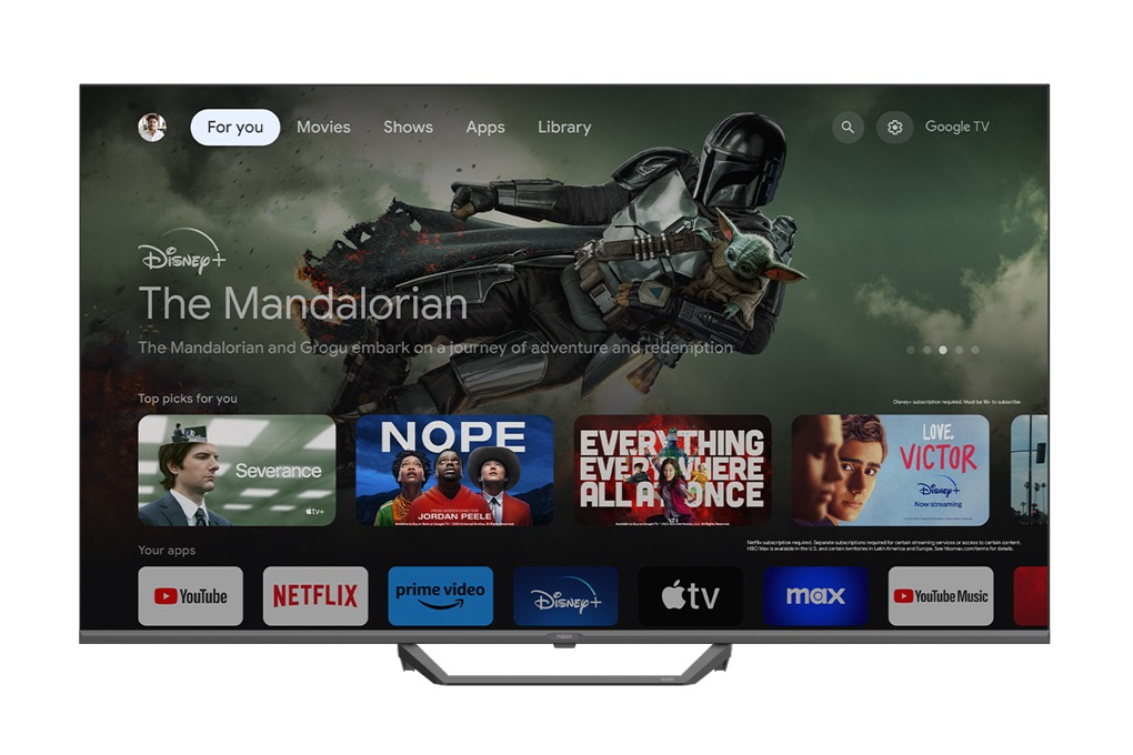 Tivi Aqua QLED 4K 55 inch AQT55S80EUX