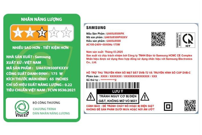 Tivi Samsung 4K 65 inch UA65U8500FKXXV