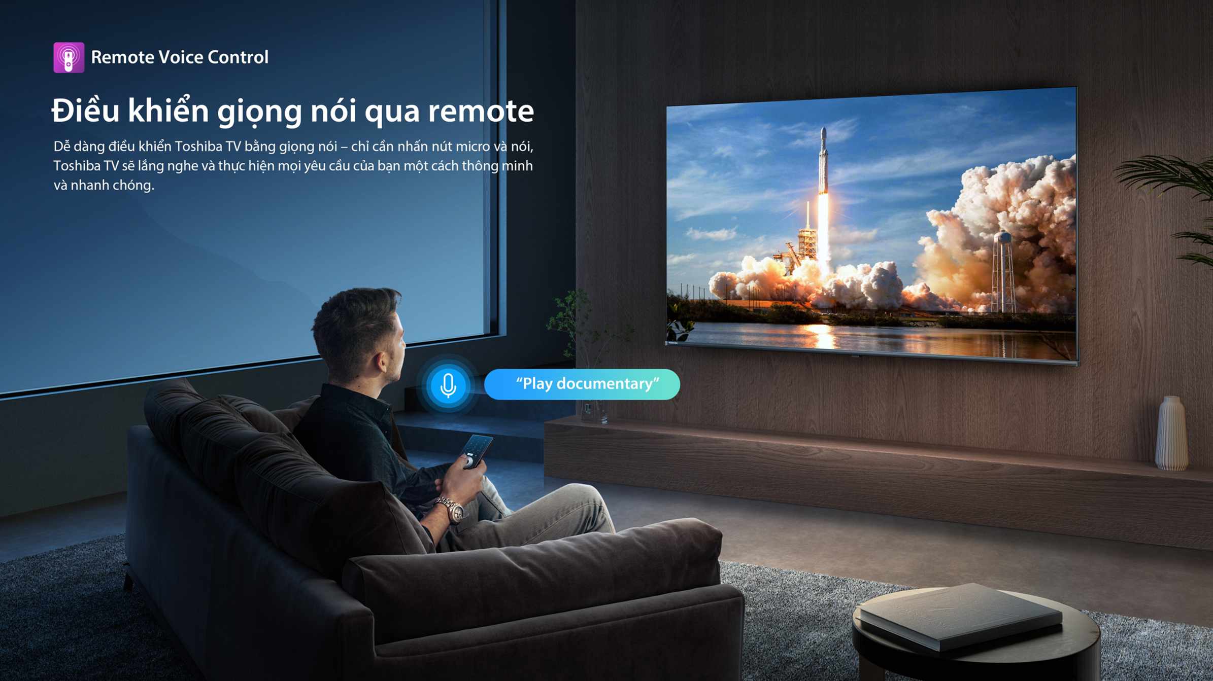 Tivi QLED Toshiba AI 4K 75 inch 75M450RP