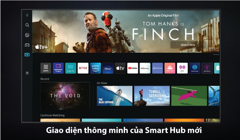 giao diện th&ocirc;ng minh của Smart Hub mới