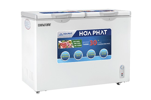 Tủ đông 245 lít Hòa Phát HCF-606S2Đ2 -  2 ngăn 2 cánh