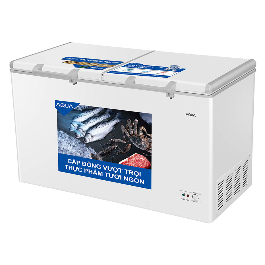 Tủ bảo quản Aqua inverter 425 lít AQF-C5701E, 1 ngăn đông, dàn đồng
